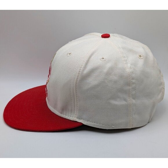 Cincinnati Reds 1990 World Series New Era Snapback Cap Hat VTG Vintage MLB - Picture 3 of 6